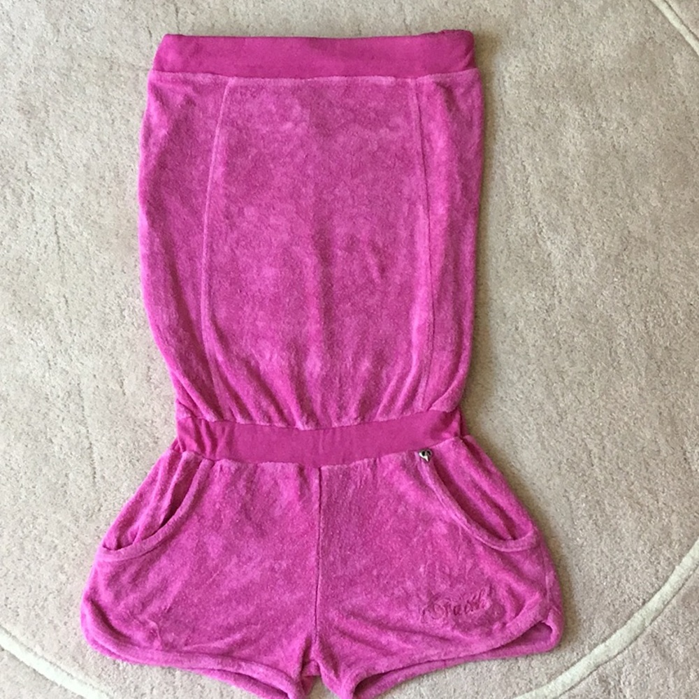 Faith Romper- Terry Cloth